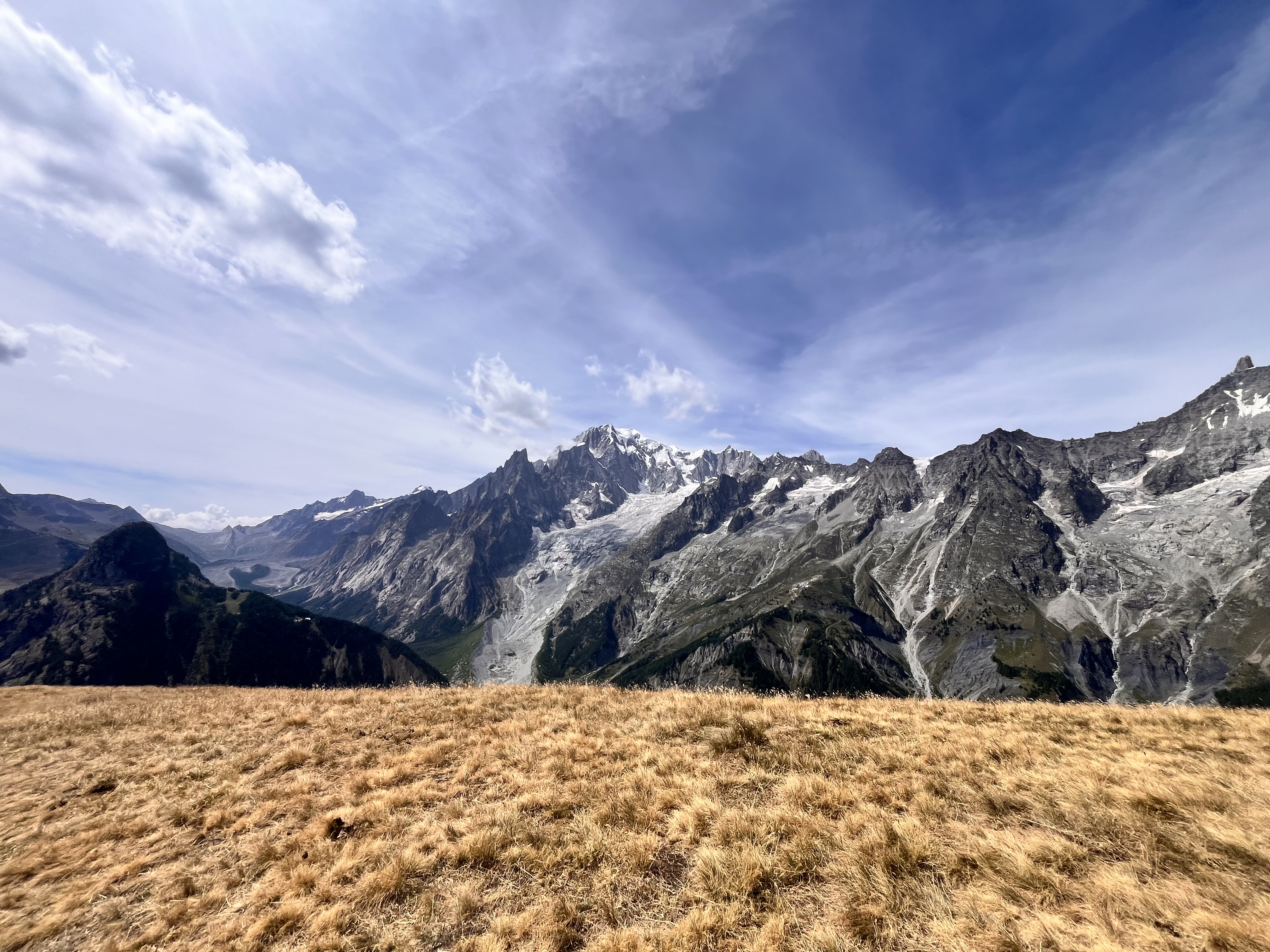 View from Refuge Bonnati