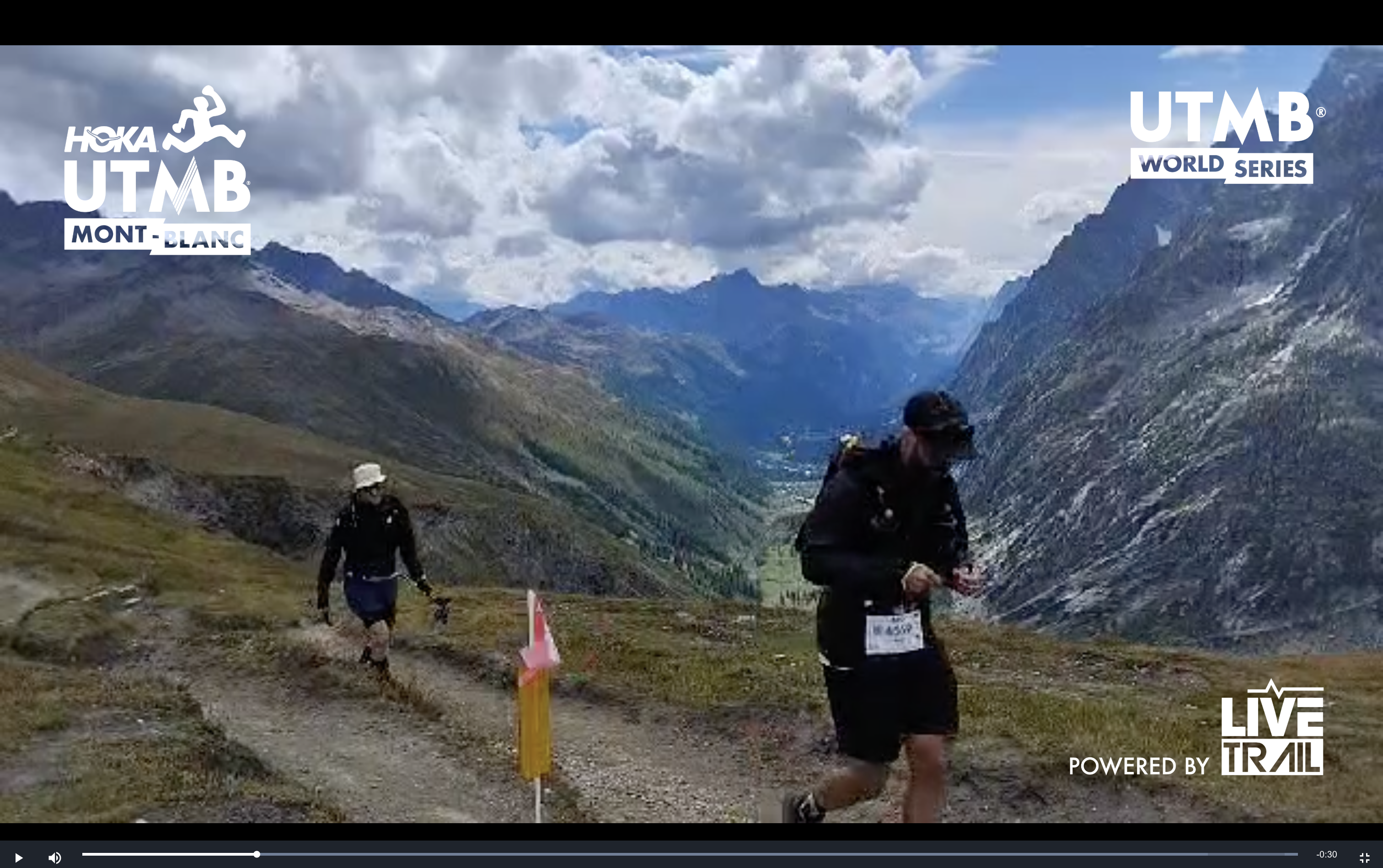 Grand Col Ferret crossing