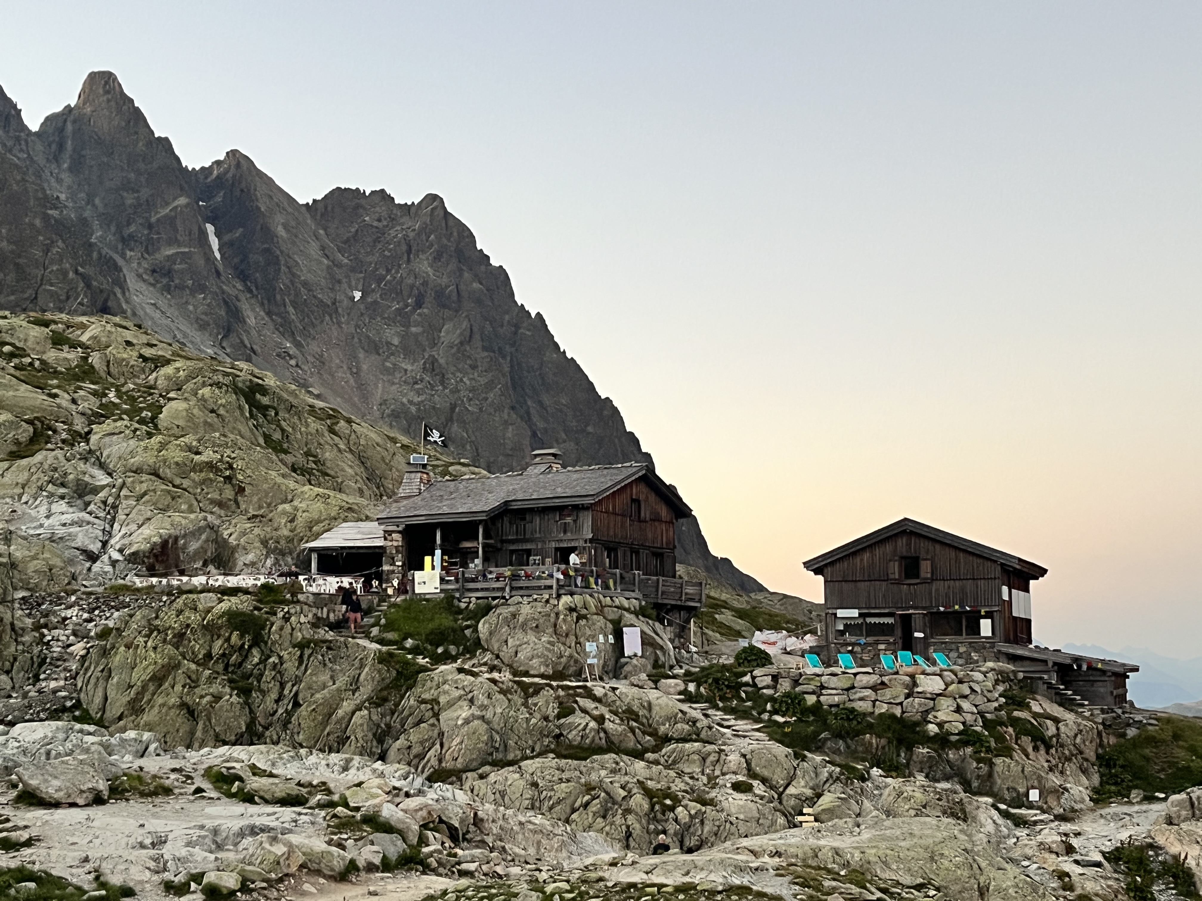 Lac Blanc refuge, 2023